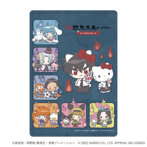 『地獄先生ぬ~べ~×サンリオキャラクターズ』キャラクリアケース 01/窓枠デザイン(ミニキャラ)
